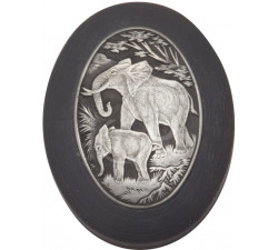 RECKNAGEL ETCHED BELL GUARD ELEPHANT