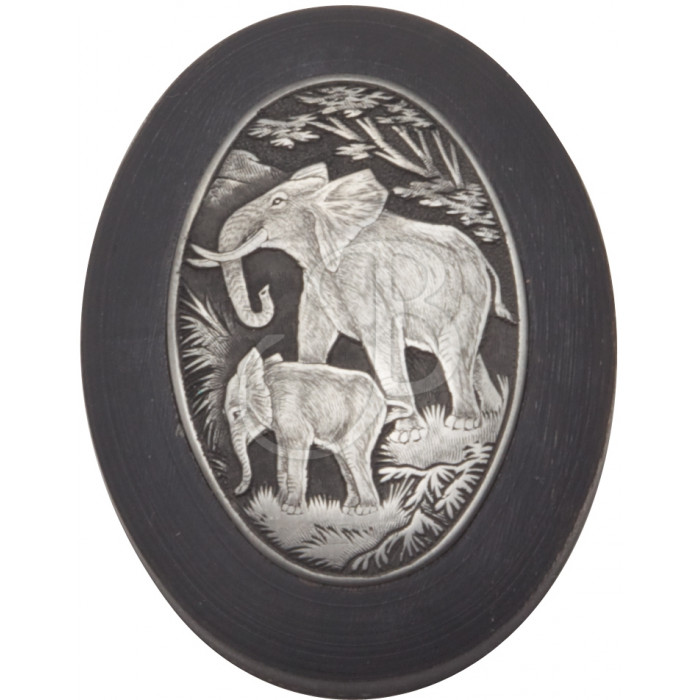 RECKNAGEL ETCHED BELL GUARD ELEPHANT