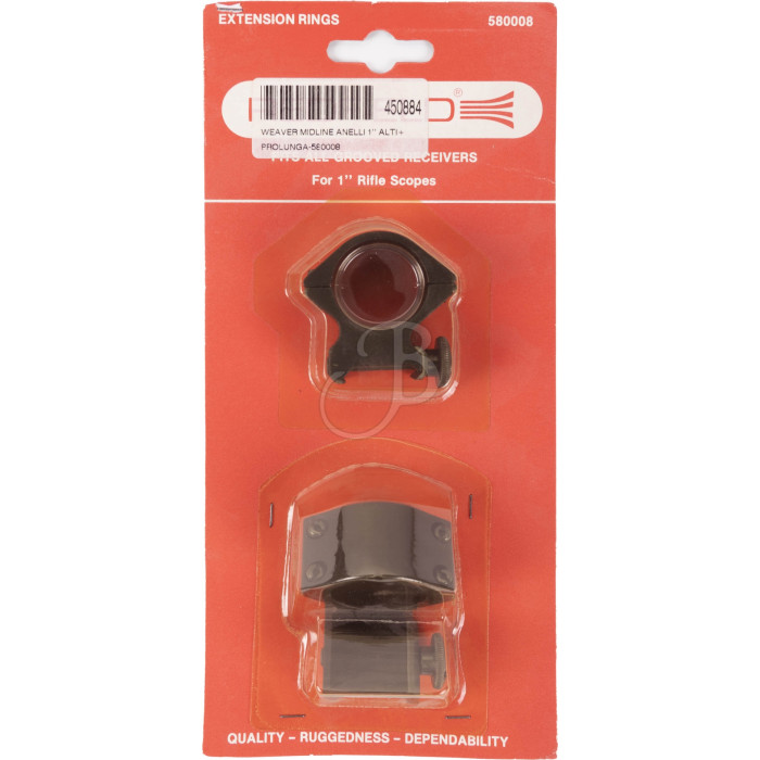 REDFIELD MIDLINE RINGS 1" EXTENSION HIG