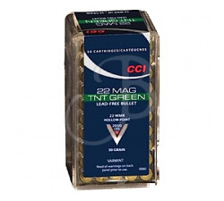 CCI .22 WMR 30GR HP TNT GREEN            0060