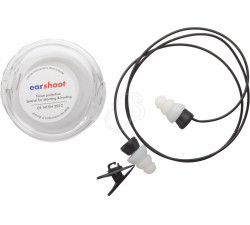 SHOOT-OFF EARSHOOT PROTECTIVE EARPLUGS