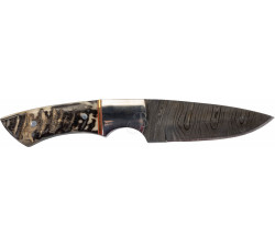 39OUTDOOR HUNTING KNIFE DAMASCUS 23.5CM
