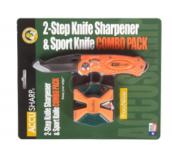 ACCUSHARP SNE OR TWO STEP+SPORT KNIFE