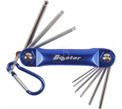BOOSTER SET HEX KEYS INCHES 9 SIZES