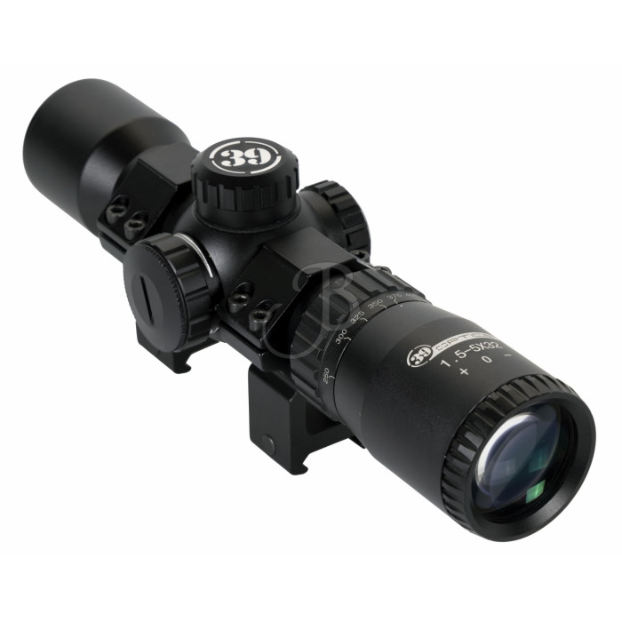 39 OPTICS LUNETTE 1.5-5 X 32 IR