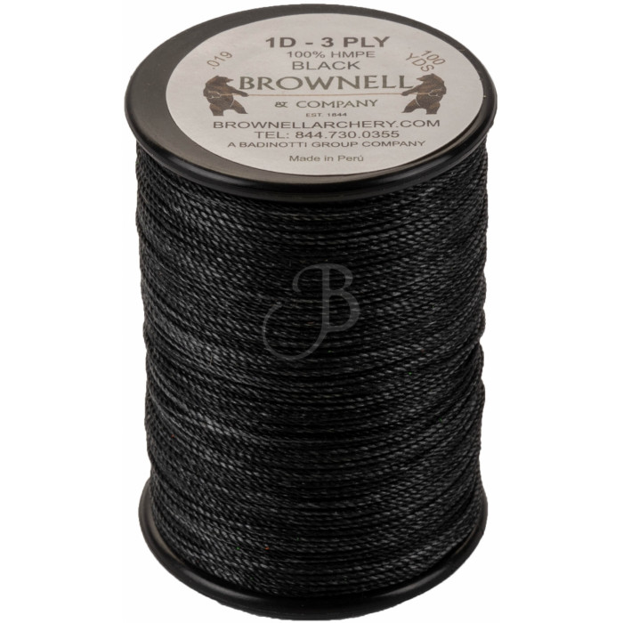 BROWNELL FILO X SERVING ♯1D-.019 NERO BROWNELL FILO X SERVING ♯1D-.019 NERO
