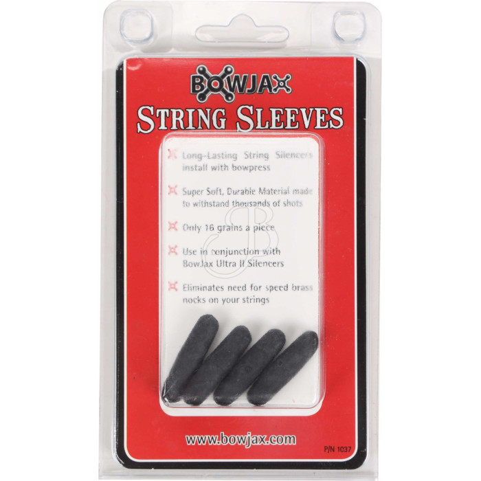 BOWJAX STRING SLEEVE SILENCER BK BOWJAX STRING SLEEVE SILENCER BK