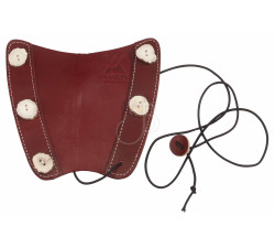 WILD MOUNTAIN ARMGUARD LEATHER ORTLES RED.