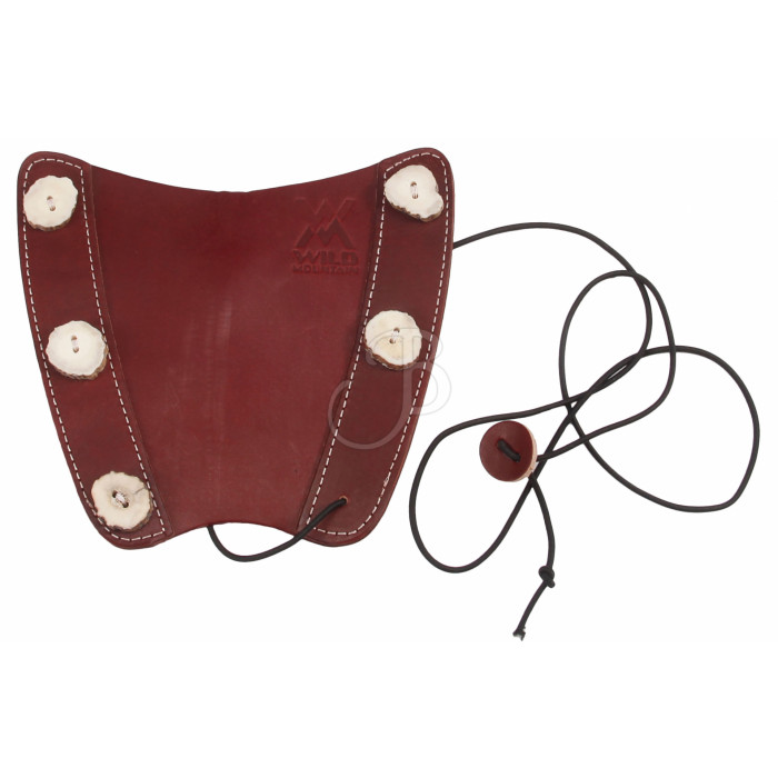 WILD MOUNTAIN ARMGUARD LEATHER ORTLES RED.