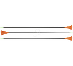 BLACKBIRD FIBER ARROW WITH SUCTION 26.3"