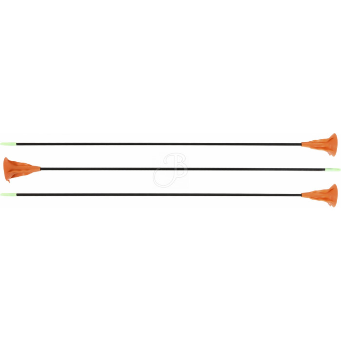 BLACKBIRD FIBER ARROW WITH SUCTION 26.3"