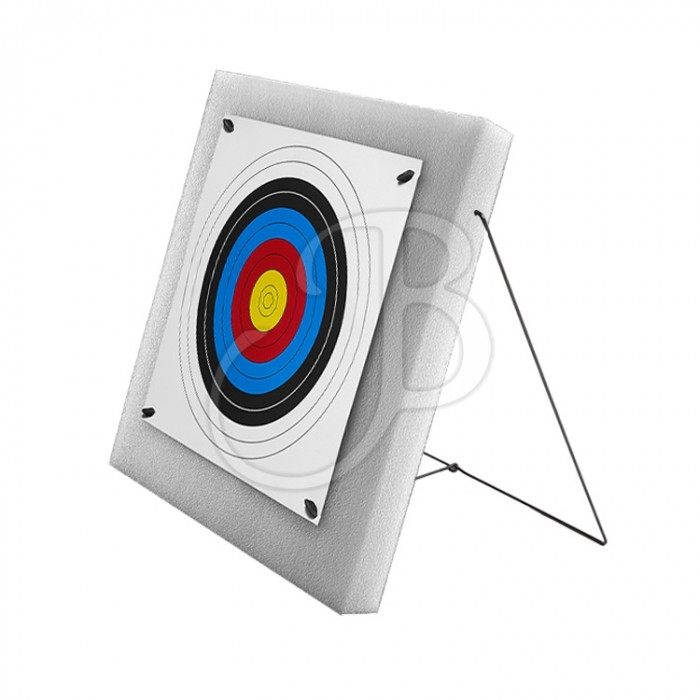 EK ARCHERY ZIELSCHEIBE 60X60X6 CM+STAND