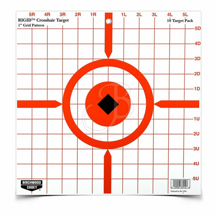 GSM OUTDOORS 12" CROSSHAIR SIGHT-IN TARGET