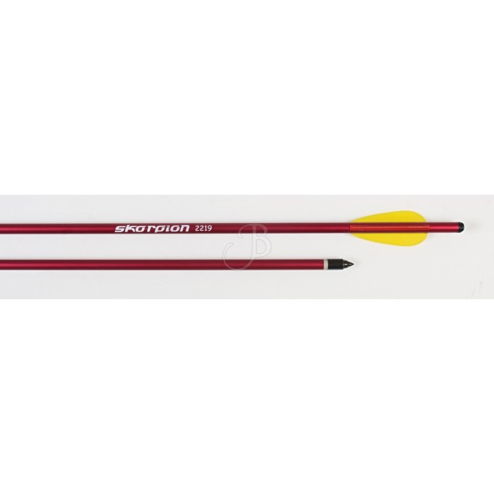 SKORPION CROSSBOW BOLT ALU 20"2219 6PCS SKORPION CROSSBOW BOLT ALU 20"2219 6PCS