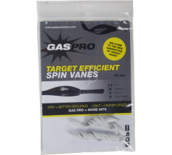 GAS PRO VANES TARGET 2.5"SH.50PCS