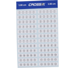 CROSS-X NASTRO NUMERAZIONE FRECCIA