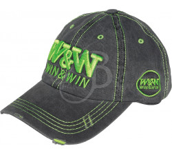 WIN & WIN CAP GY/GR EMBROIDERY