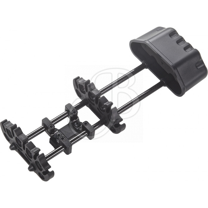 BOOSTER DETACHABLE QUIVER CARBON 5 BK BOOSTER DETACHABLE QUIVER CARBON 5 BK