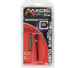 AXCEL CURVE CUBE SCOPE BK + PIN19 RD