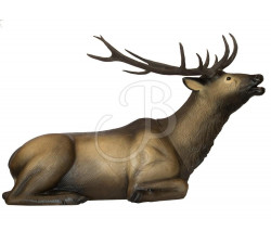 SRT CIBLE 3D CERF ROUGE ASSIS