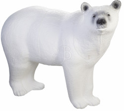 SRT CIBLE 3D OURS BLANC