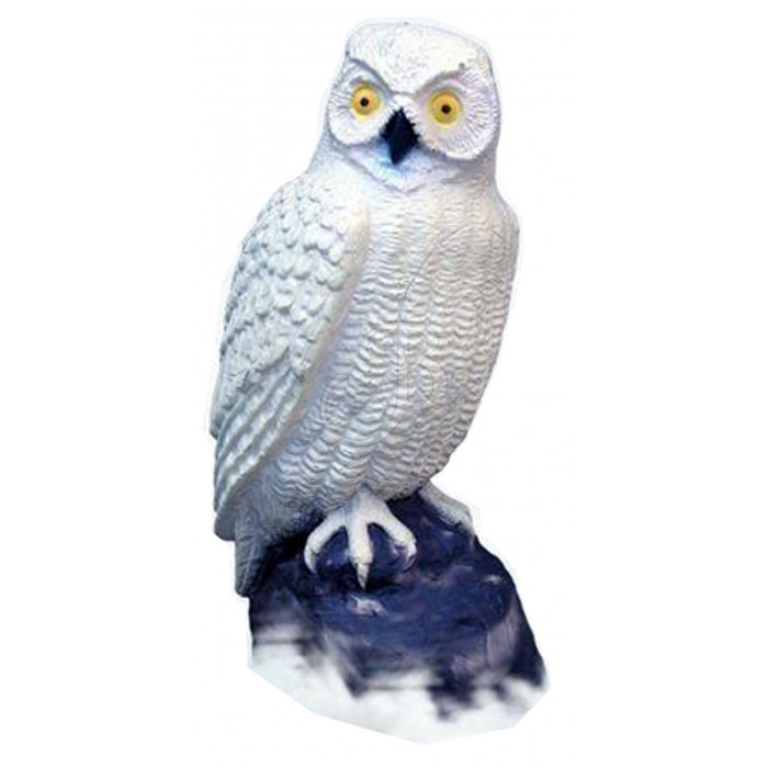 SRT 3D TARGET SCREECH OWL WHITE