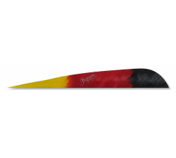 GATEWAY 4" PARABOLIC FEATHERS 100PCS