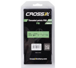 CROSS-X THREADED POINT PRO INOX PIN