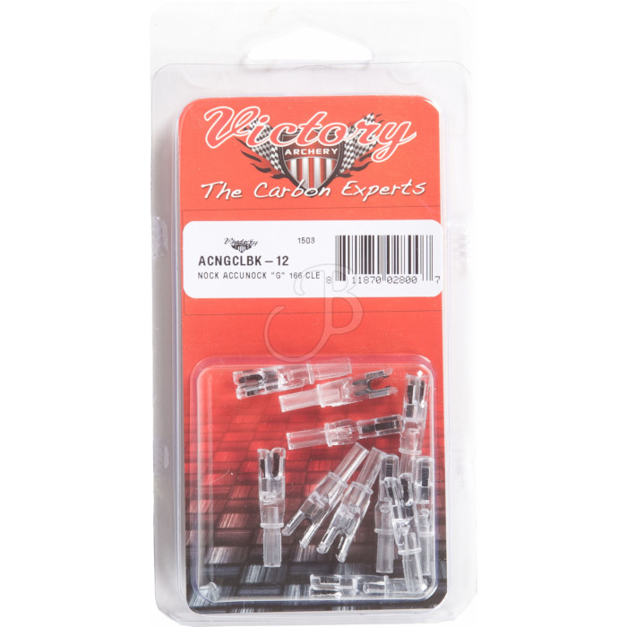 VICTORY NOCK ACCUNOCK "G" 166 CL/BK VICTORY NOCK ACCUNOCK "G" 166 CL/BK