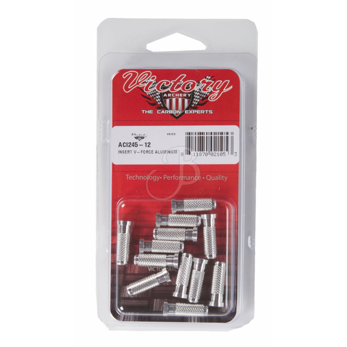 VICTORY V-FORCE INSERTO ALLUMINIO .245 11 GN VICTORY V-FORCE INSERTO ALLUMINIO .245 11 GN