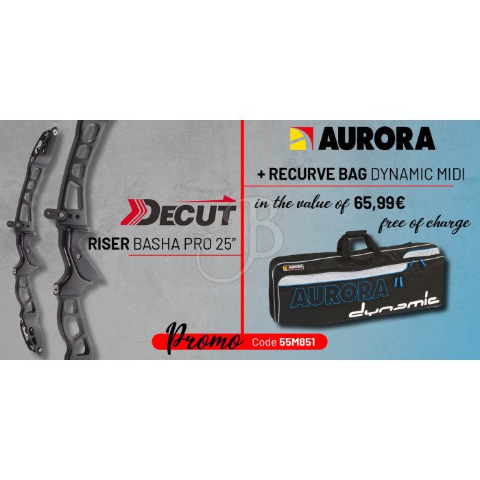 DECUT RISER BASHA PRO 25"+CASE DECUT RISER BASHA PRO 25"+CASE