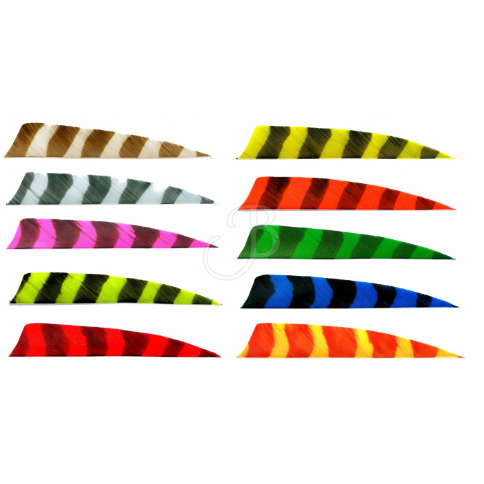 TRUEFLIGHT NATURFEDERN SH BARR 4" 100ST TRUEFLIGHT NATURFEDERN SH BARR 4" 100ST