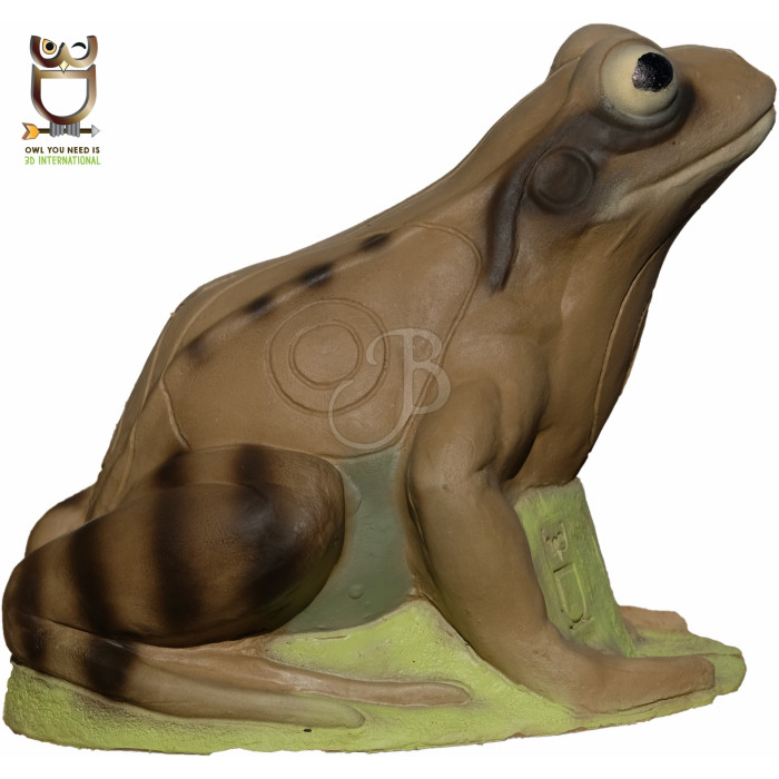 3Di 3D TARGET BROWN FROG 3Di 3D TARGET BROWN FROG