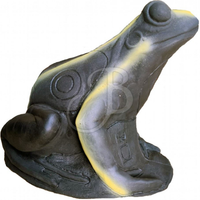3Di SAGOMA 3D RANA NERA 3Di SAGOMA 3D RANA NERA