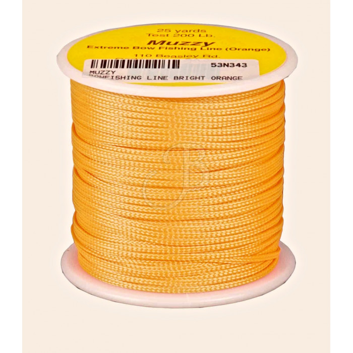MUZZY 1071 FIL PECHE DACRON ORANGE F MUZZY 1071 FIL PECHE DACRON ORANGE F