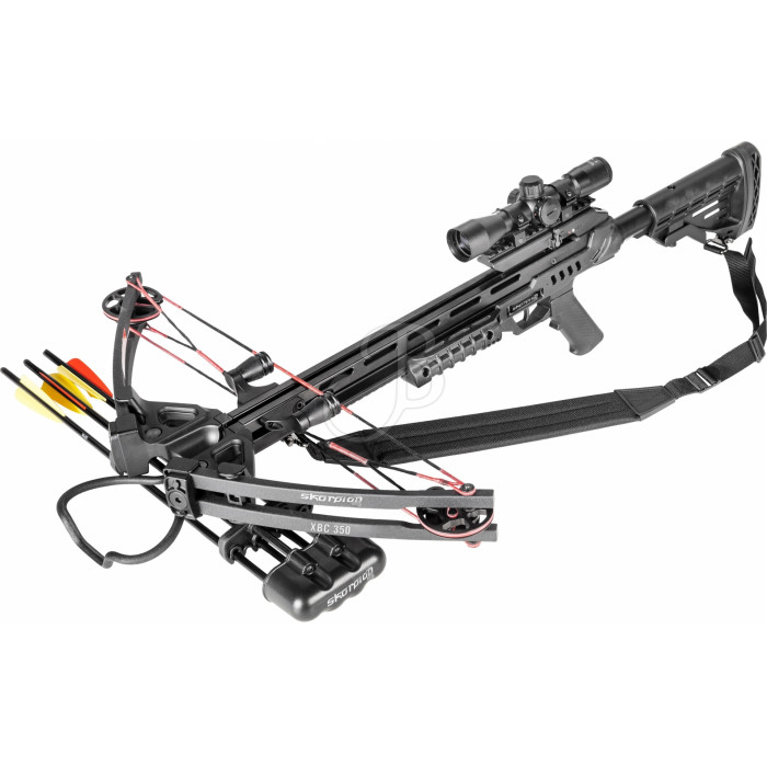 SKORPION ARMBRUST XBC350 BK 185Lbs.+ZUBEHO SKORPION ARMBRUST XBC350 BK 185Lbs.+ZUBEHO