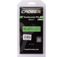 CROSS-X THREADED POINT PRO INOX BULLET
