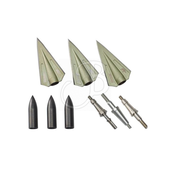 BEAR PUNTA CACCIA RAZORHEAD DOUBLE BEVEL KIT BEAR PUNTA CACCIA RAZORHEAD DOUBLE BEVEL KIT