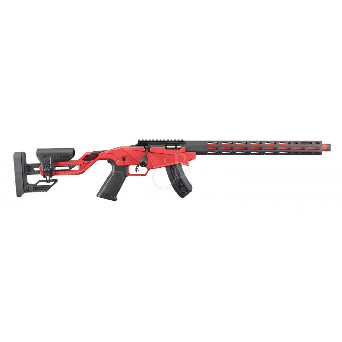 RUGER PRECISION RIMFIRE .22LR 18"RED RUGER PRECISION RIMFIRE .22LR 18"RED