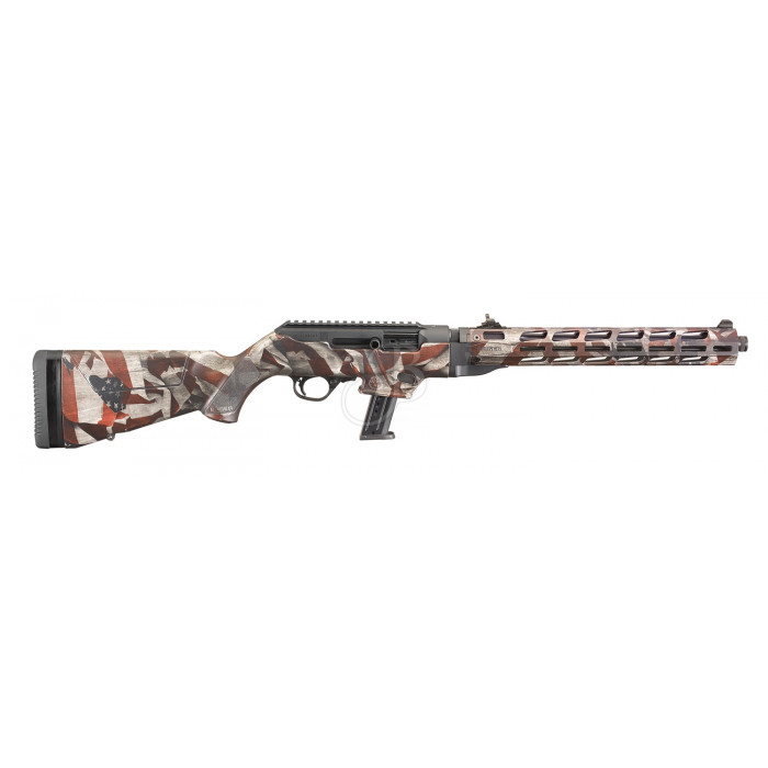 RUGER PC-CARBINE FLAG 9 LUGER 16.5" RUGER PC-CARBINE FLAG 9 LUGER 16.5"