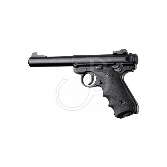 HOGUE GRIP GOMMA X RUGER MKIV W F.GROOVES BLK HOGUE GRIP GOMMA X RUGER MKIV W F.GROOVES BLK