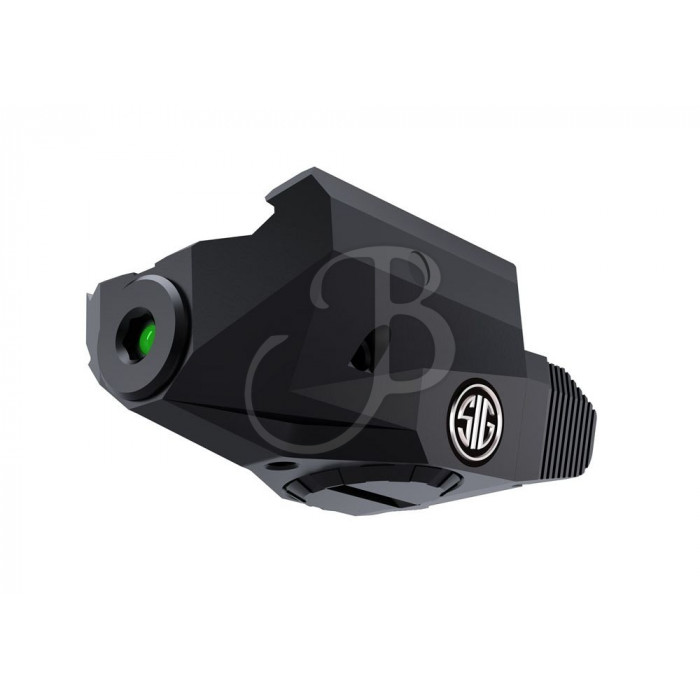 SIG SAUER OPTI LIMA1 GREEN LASER RAILMOUNT BK