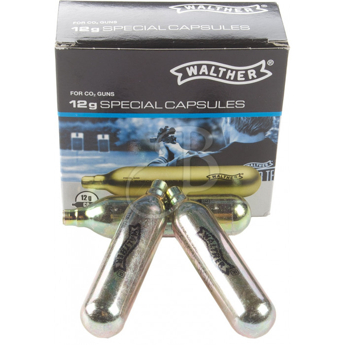 WALTHER BOMBOLETTA CO2 12G -CONF 10PZ WALTHER BOMBOLETTA CO2 12G -CONF 10PZ
