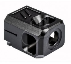 ZEV V2 PRO COMPENSATOR - 13.5X1 LH - 9MM - BK
