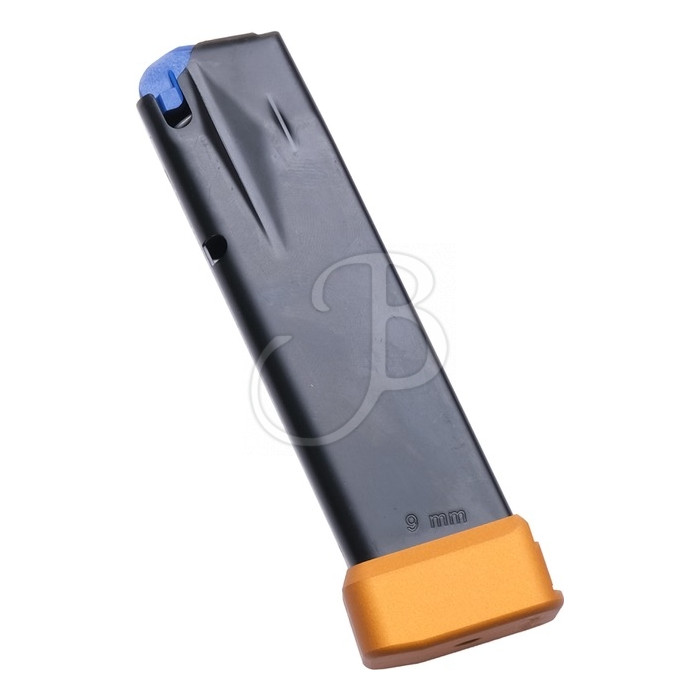 WALTHER MAGAZIN 9MM 18R COMPACT M ALU ORANGE WALTHER MAGAZIN 9MM 18R COMPACT M ALU ORANGE