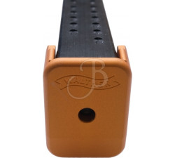 WALTHER MAGAZIN 9MM 18R COMPACT M ALU ORANGE