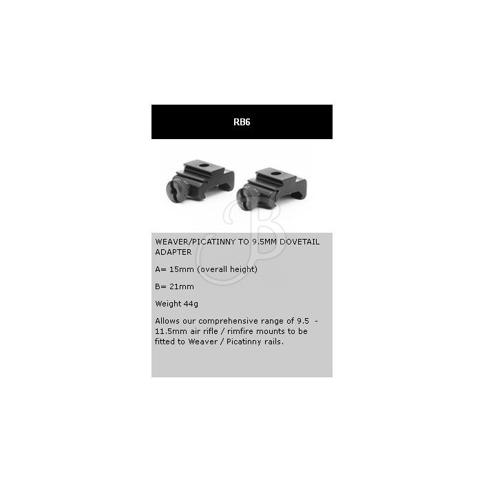 SPORTSMATCH WEAVER ADAPTER