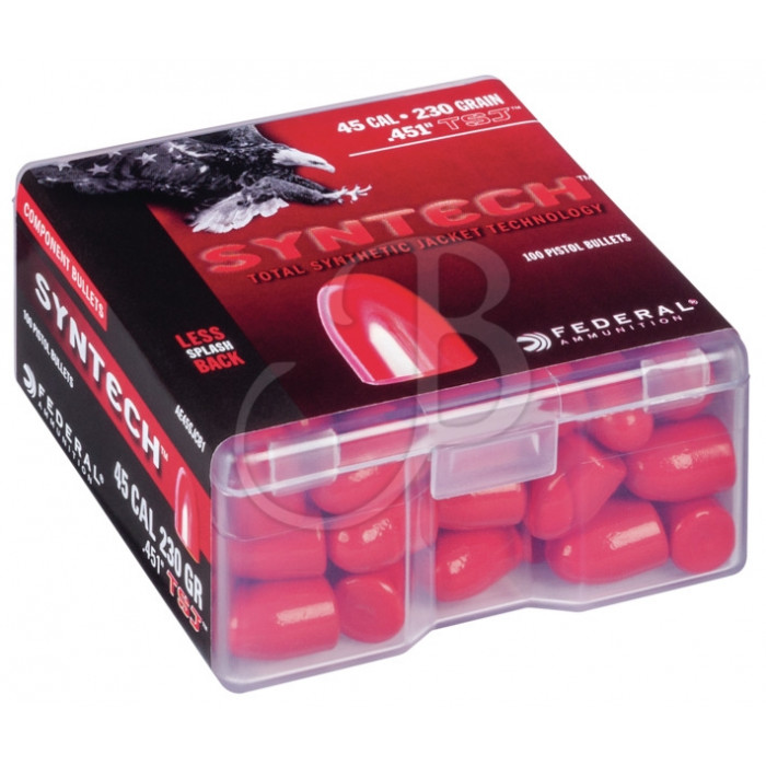 FEDERAL BULLET 45 230GR SYNTECH TSJ FEDERAL BULLET 45 230GR SYNTECH TSJ