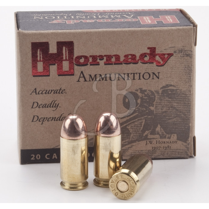 HORNADY AMMO 45 ACP 230 GR FMJ/RN