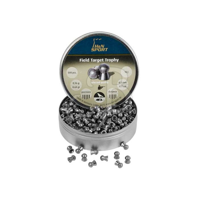 H&N DIABOLO FIELD TARGET TROPHY 4.50MM (500) H&N DIABOLO FIELD TARGET TROPHY 4.50MM (500)